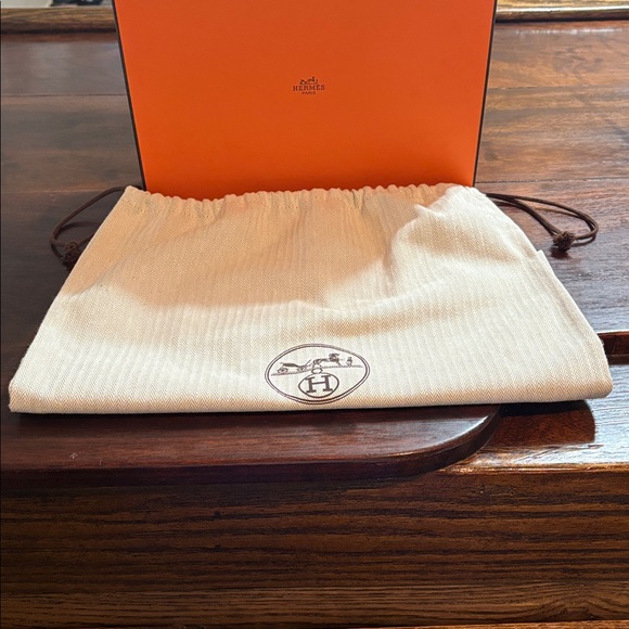 Hermès Other - HERMÈS Large Dustbag with Drawstring Closure